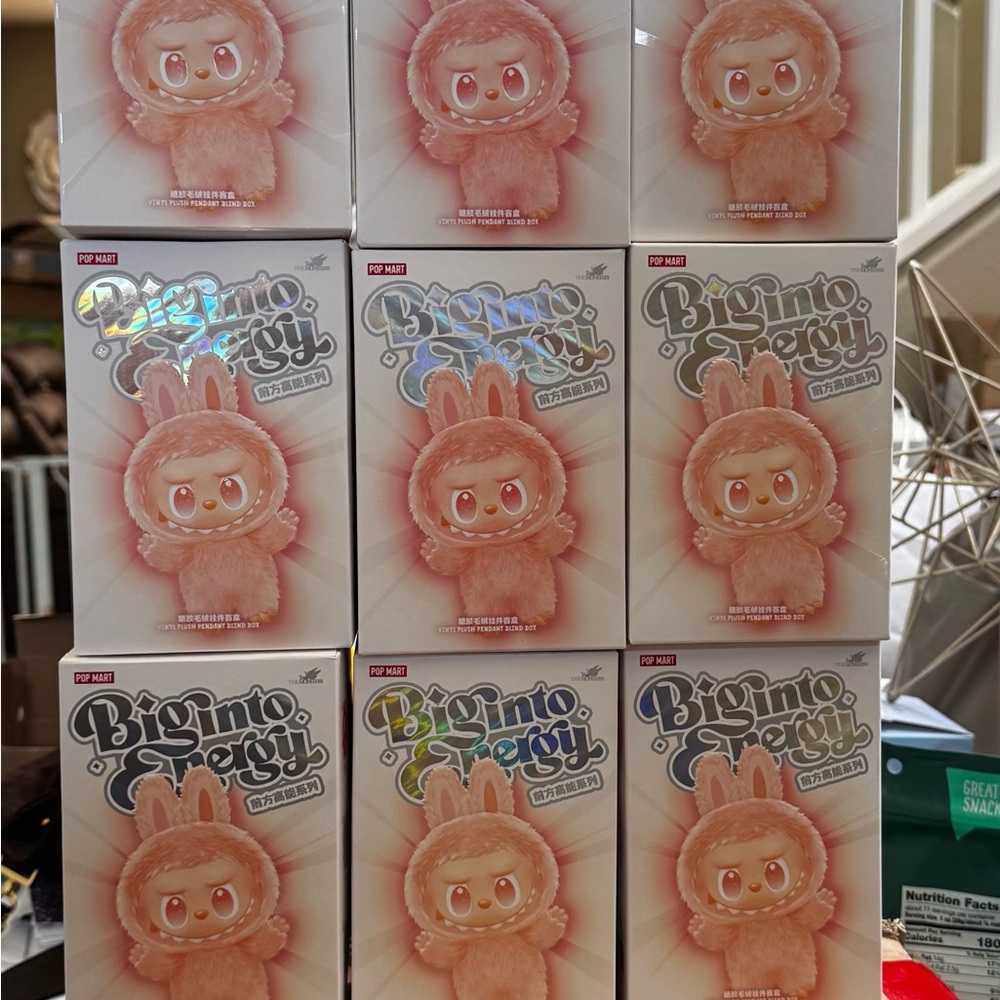 Biginto Energy Pink Bunny Figure